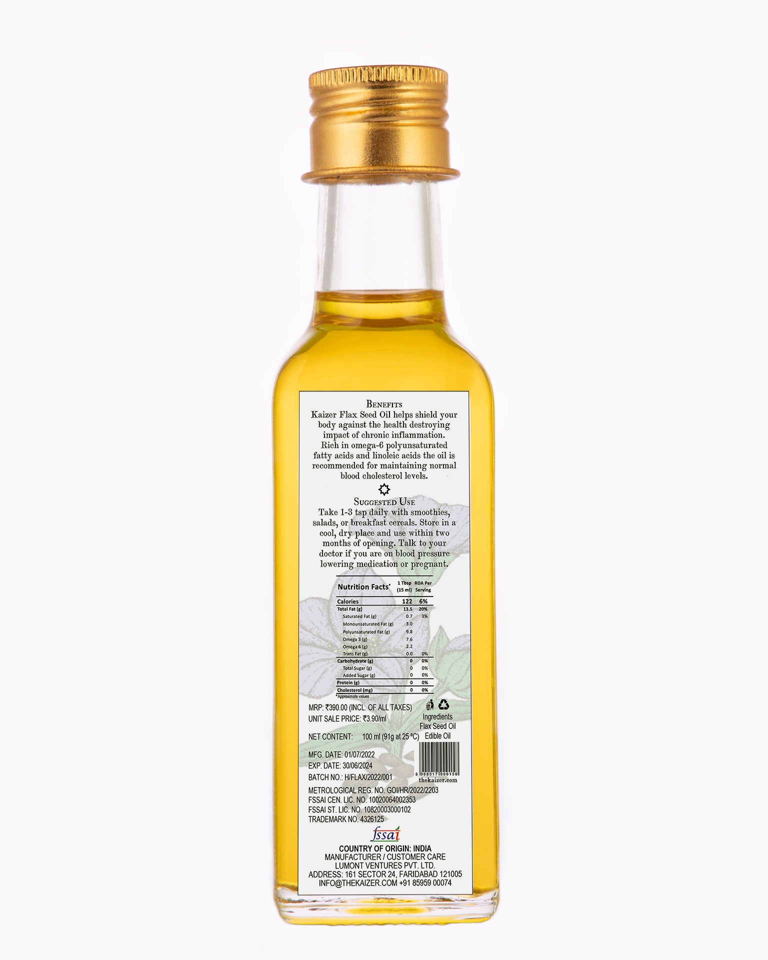 Flaxseed Oil