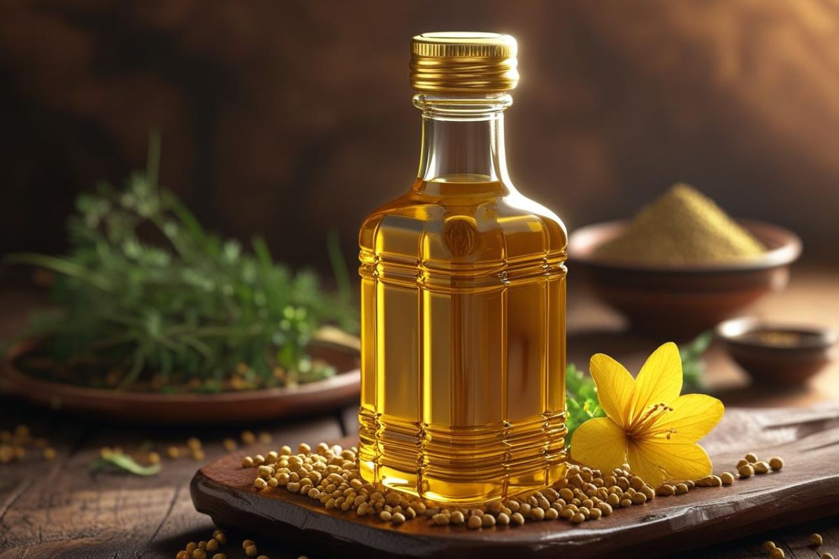 mustard oil good for hair