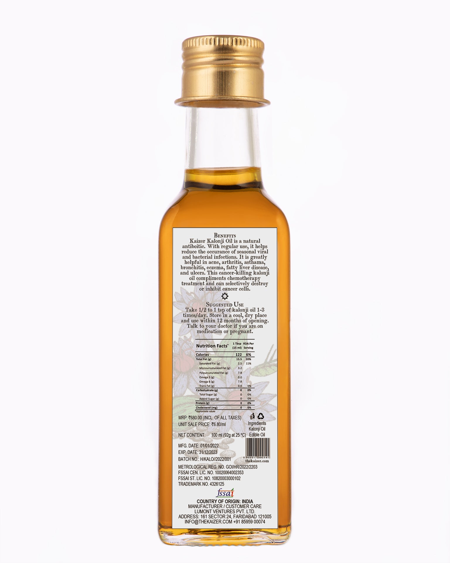 Kalonji Oil