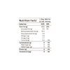 Nutrition Facts 